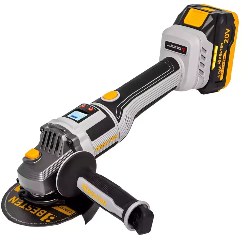 Szlifierka kątowa akumulatorowa bezszczotkowa BESTEN BE0002915